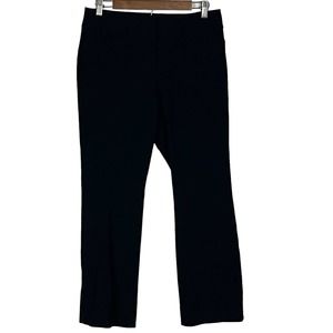 LOFT CURVY FIT FLAT FRONT CAREER STRAIGHT LEG SLACKS WOMEN'S 6